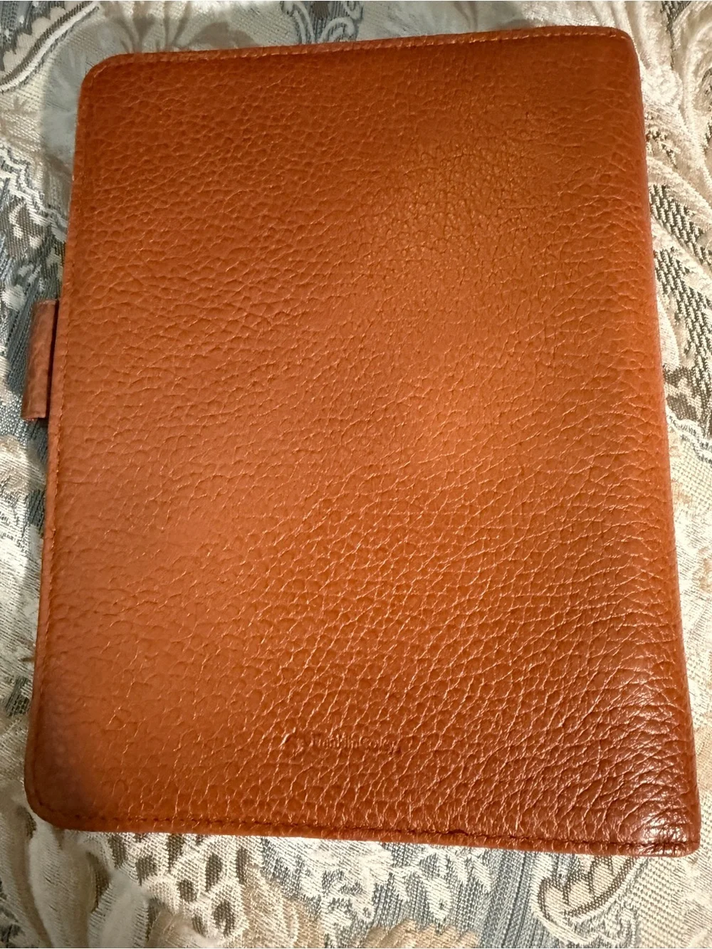 Franklin Covey Cognac Brown 6 Ring Planner Binder